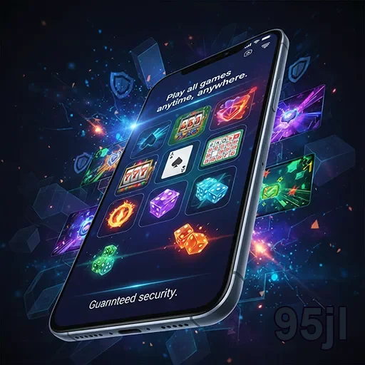 Mobile player enjoying casino games on smartphone